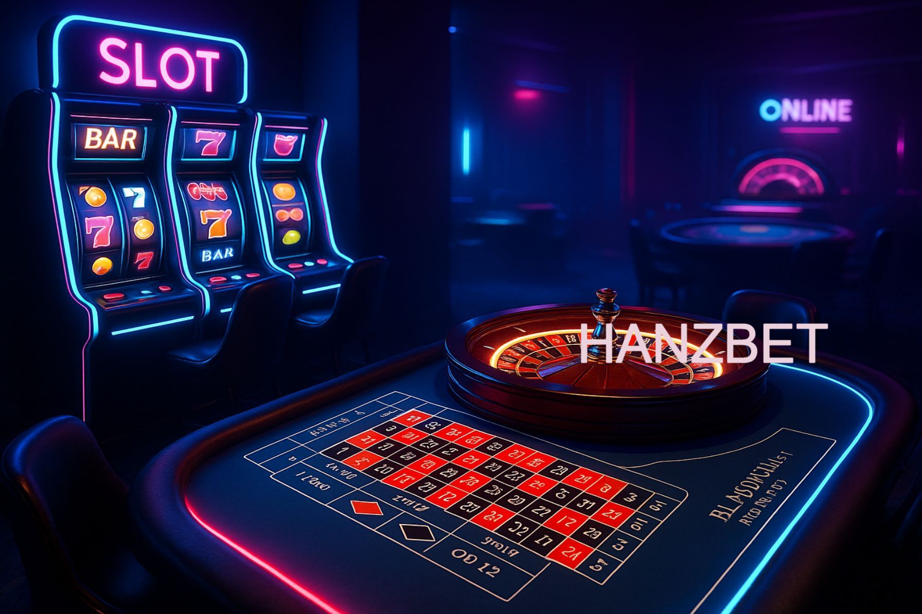 Jogos emocionantes no HANZBET